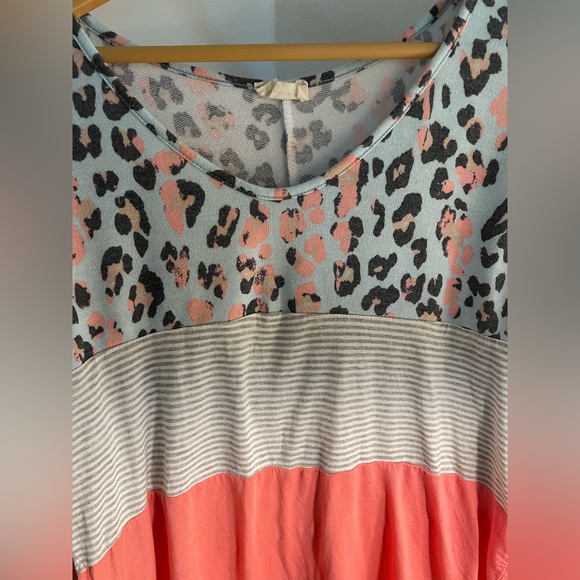 143 story Animal print and striped top - Picture 2 of 4